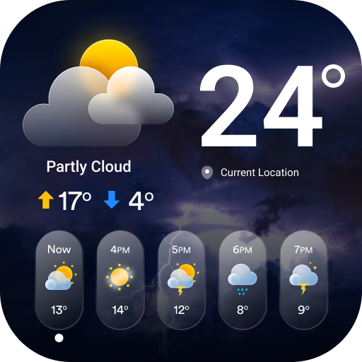 Weather app preview